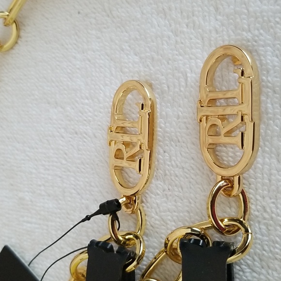 New Ralph Lauren Logo Chain Belt - Picture 8 of 8